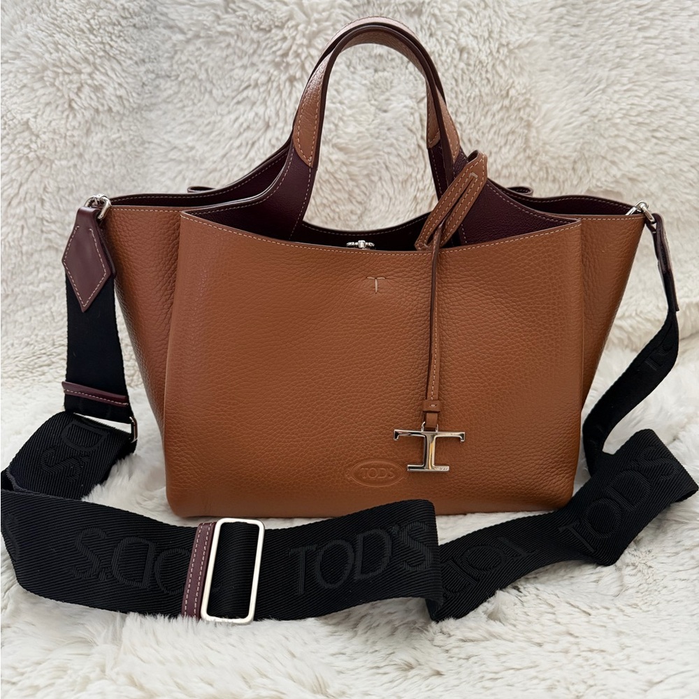 Tod's Mini Leather Tote - Picture 3 of 16